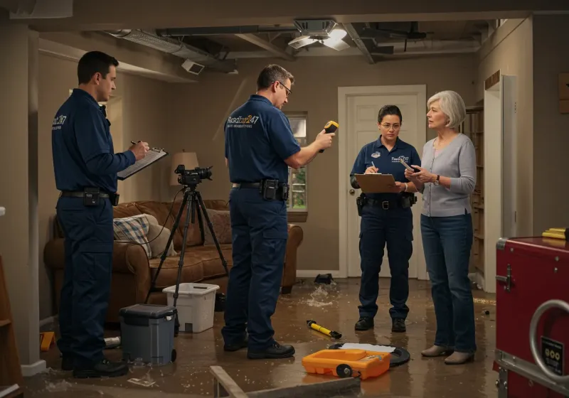 Water Damage Assessment and Insurance Documentation process in Crystal City, TX