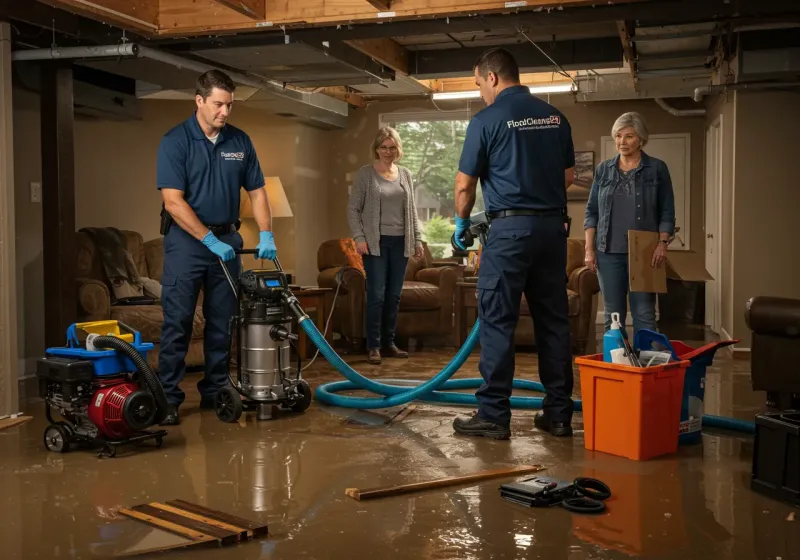 Basement Water Extraction and Removal Techniques process in Crystal City, TX